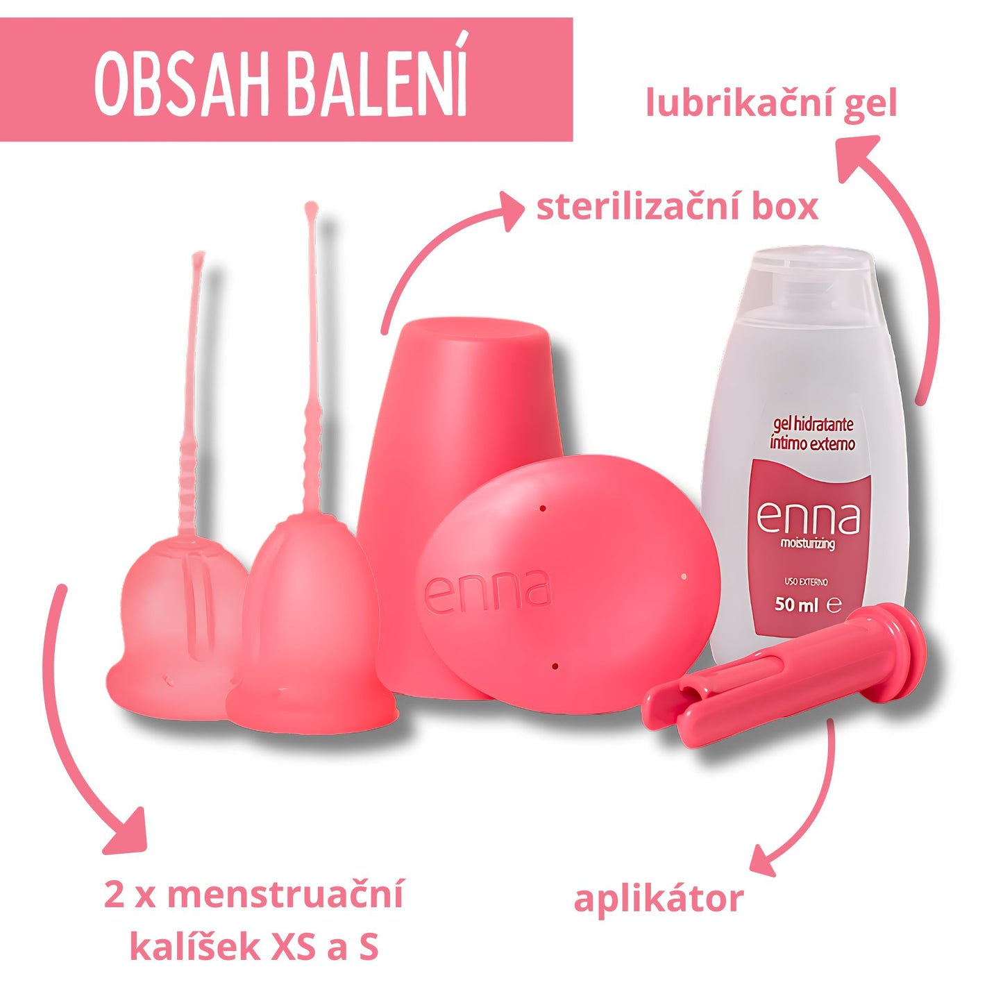 Enna Starter Kit s aplikátorem a hydratační gel